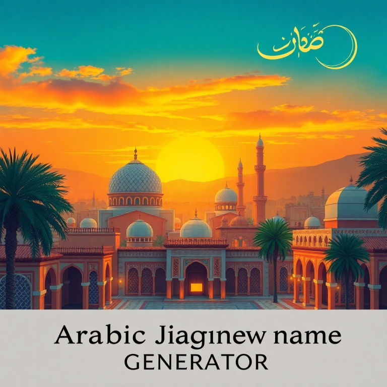 Arabic Town Name Generator
