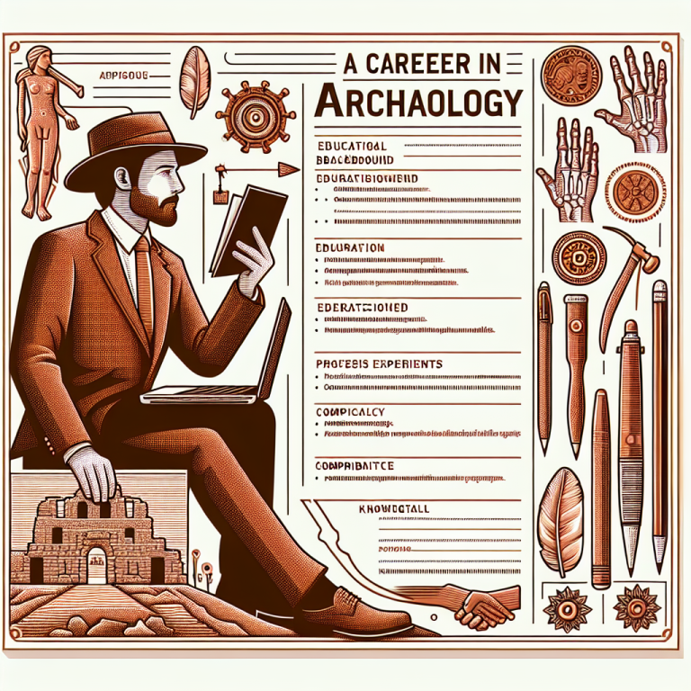 Archaeologist Resume Generator
