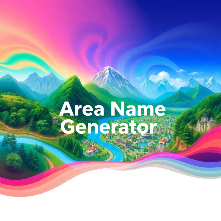 Area Name Generator