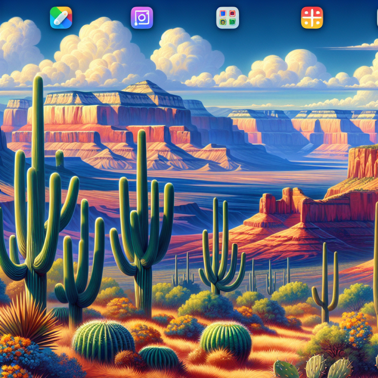 Arizona Wallpaper Generator