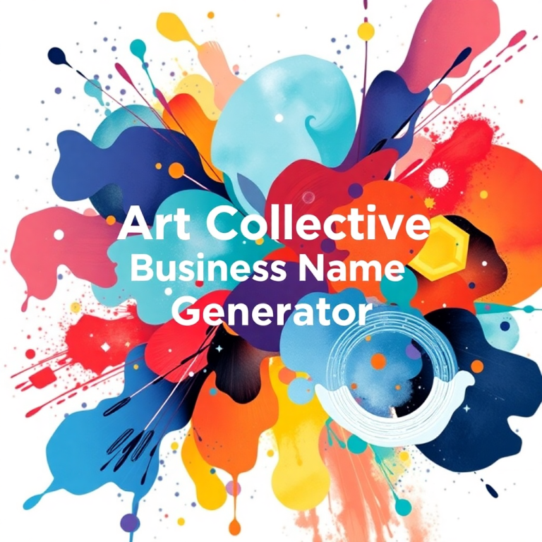 Art Collective Business Name Generator