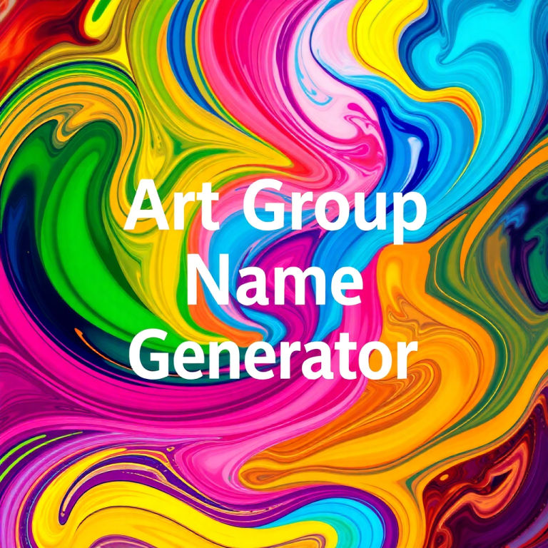 Art Group Name Generator