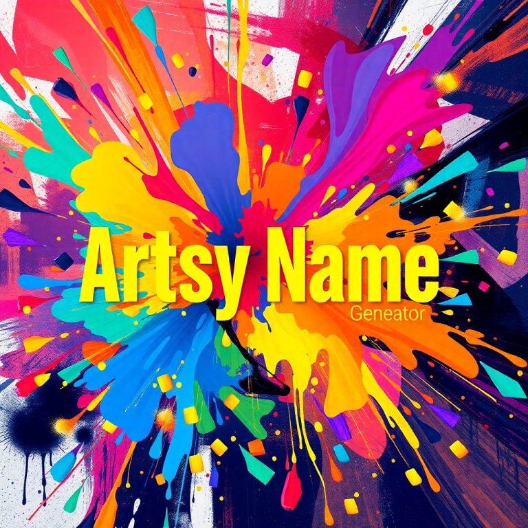 Artsy Name Generator