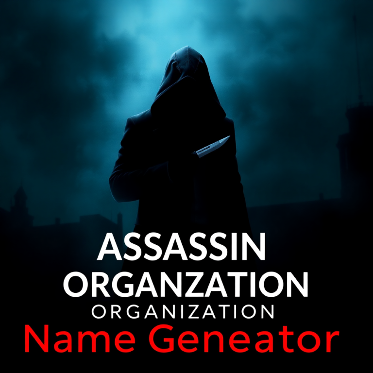 Assassin Organization Name Generator
