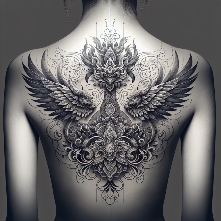 Back Tattoo Generator