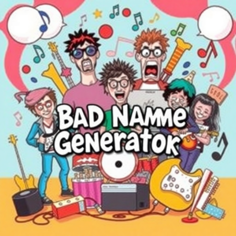 Bad Band Name Generator