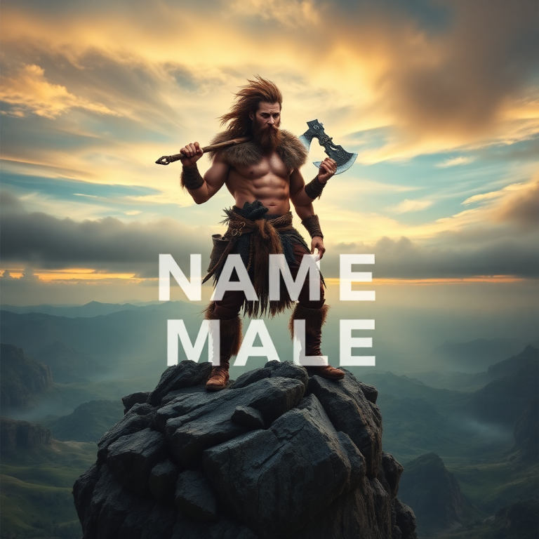 Barbarian Name Generator Male