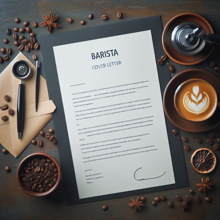 Barista Cover Letter Generator