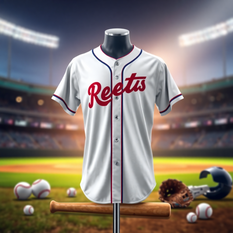 Baseball Jersey Mockup Generator