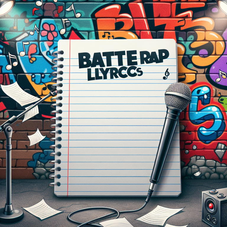 Battle Rap Song Lyrics Generator