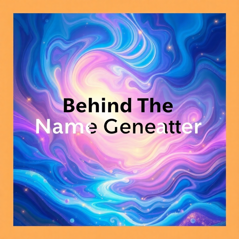 Behind The Name Generator