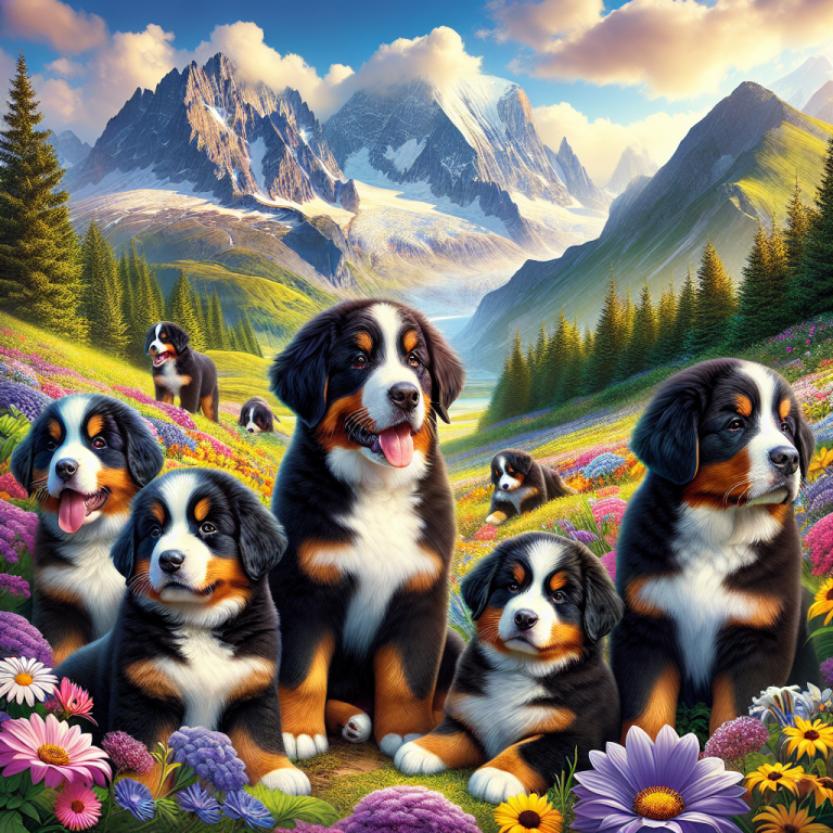 Bernese Mountain Dog Wallpaper Generator
