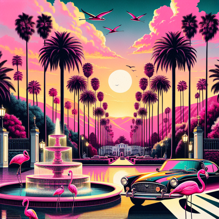 Beverly Hills Wallpaper Generator
