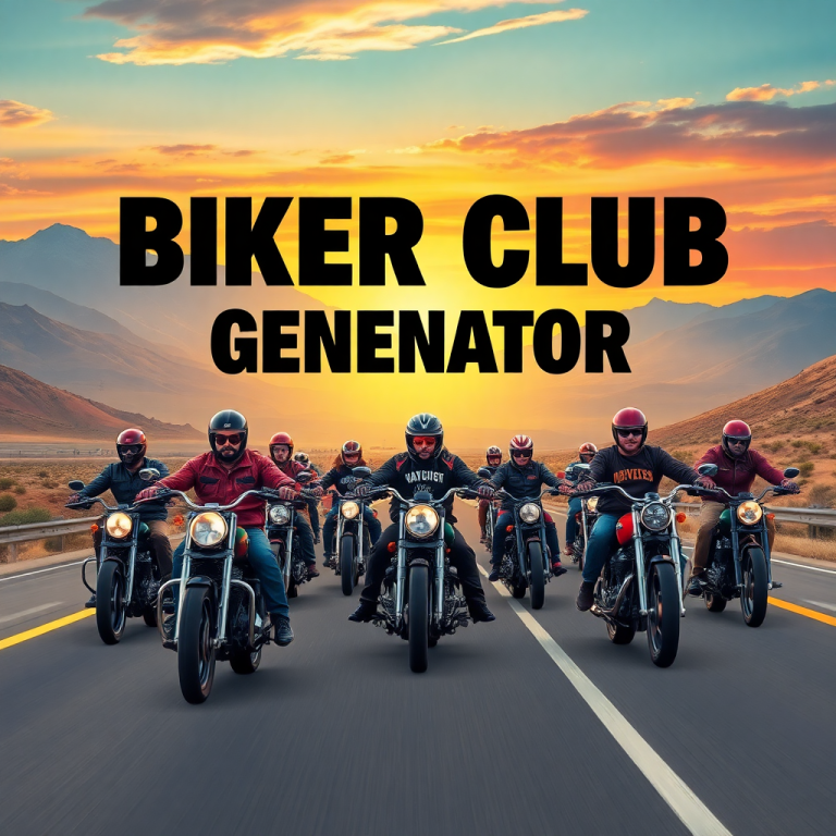 Biker Club Name Generator