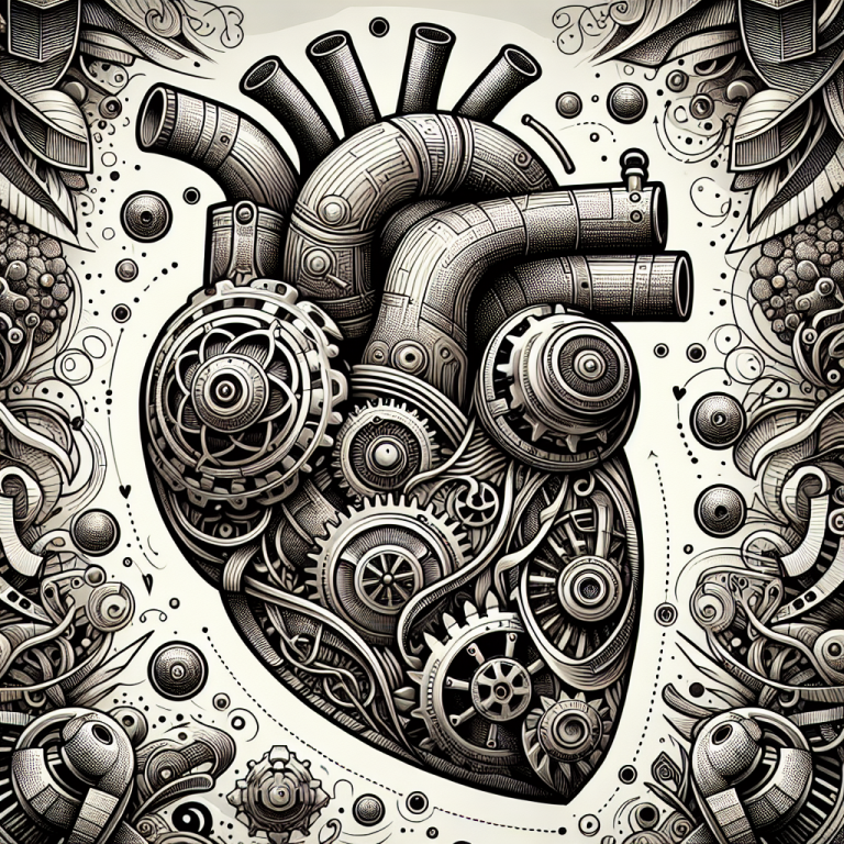 Biomechanical Heart Tattoo Generator