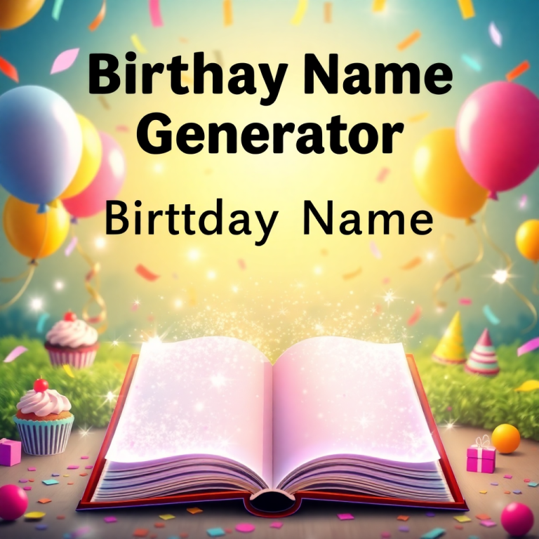 Birthday Name Generator