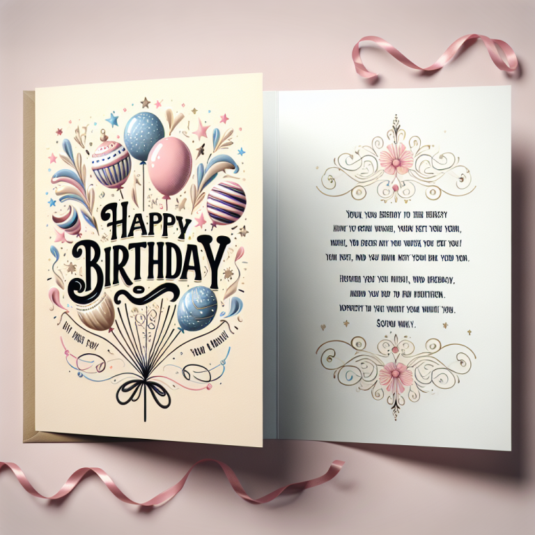 Birthday Poem Generator