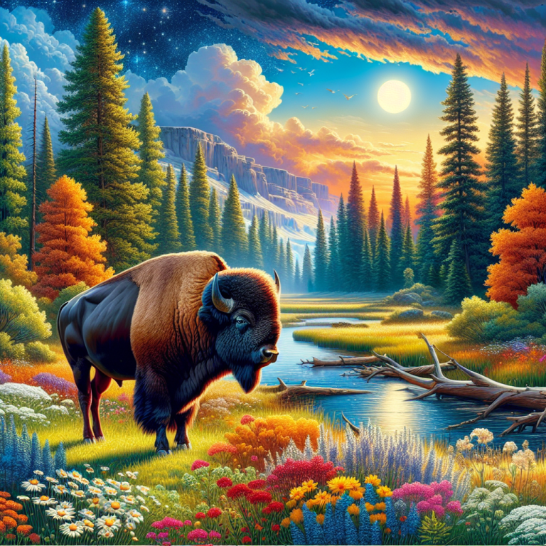 Bison Wallpaper Generator