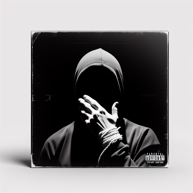 Black Album Cover Generator
