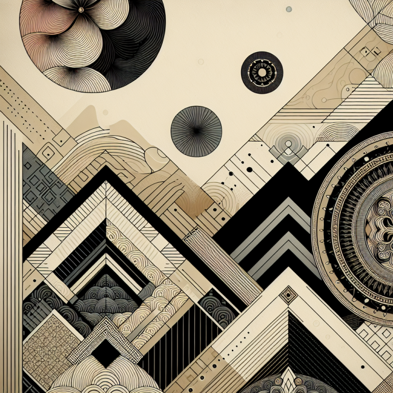 Black And Beige Wallpaper Generator