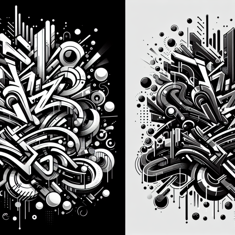 Black And White Graffiti Wallpaper Generator