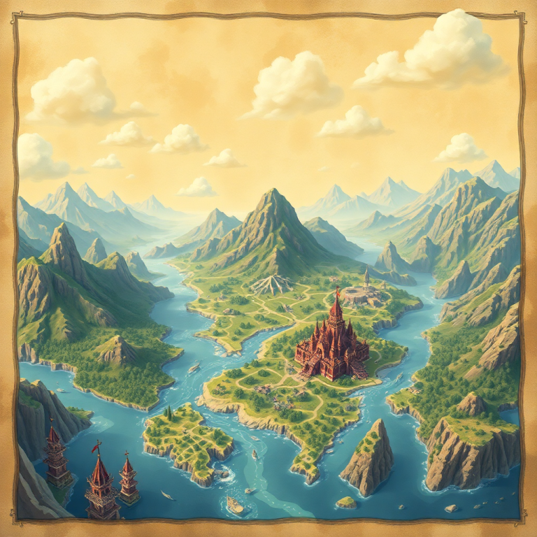Blank Fantasy Map Generator