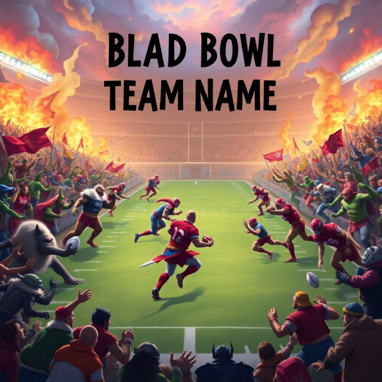 Blood Bowl Team Name Generator