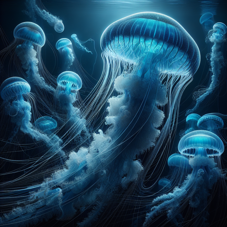 Blue Jellyfish Wallpaper Generator