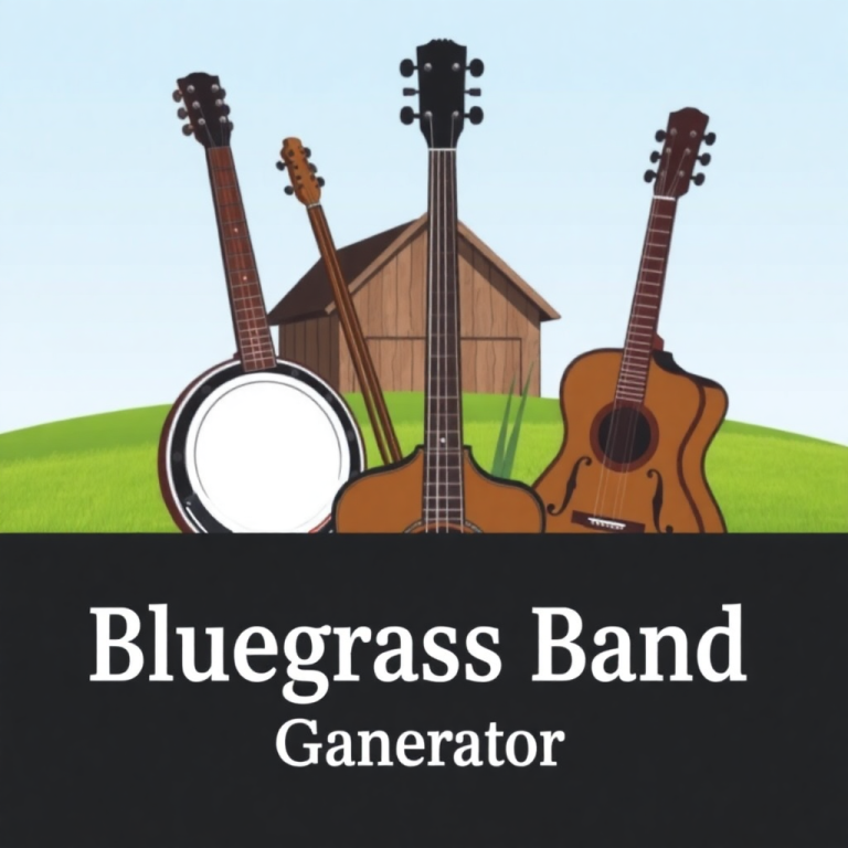 Bluegrass Band Name Generator