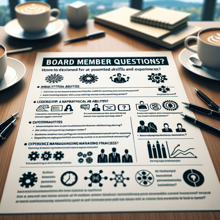 Board Member Interview Question Generator