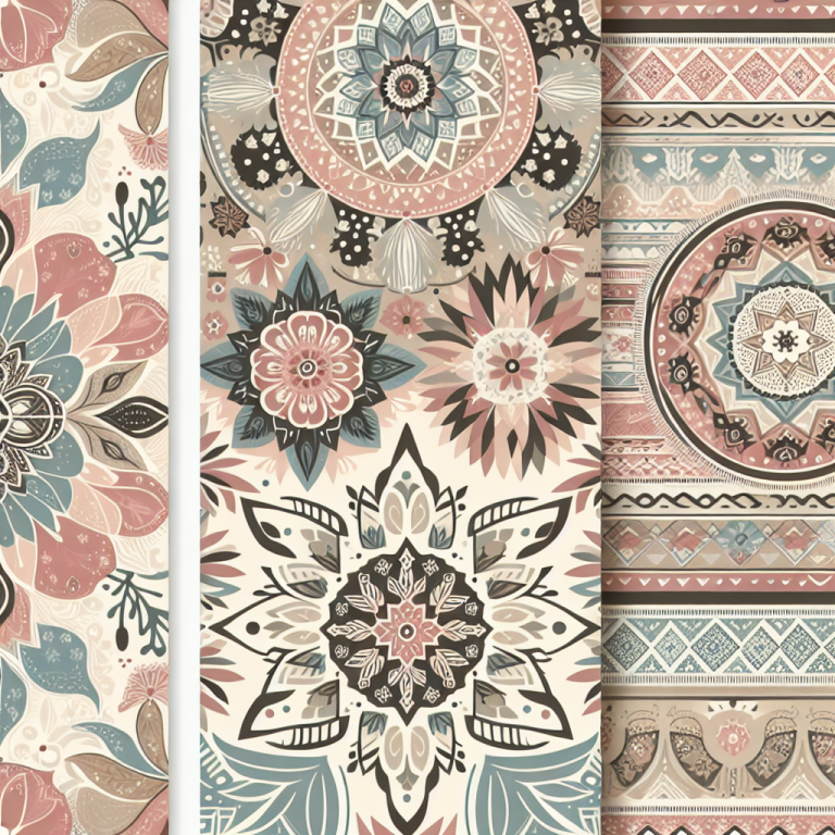 Boho Flower Wallpaper Generator