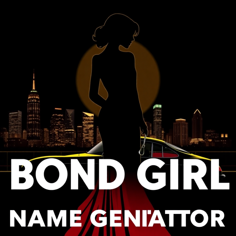 Bond Girl Name Generator