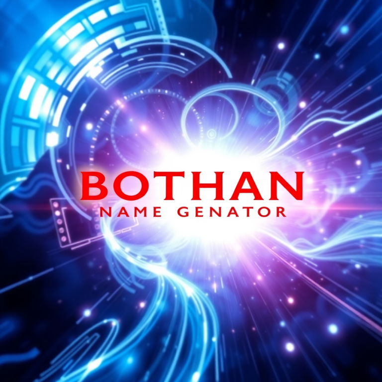 Bothan Name Generator