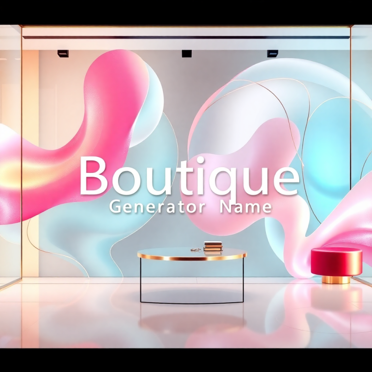Boutique Generator Name