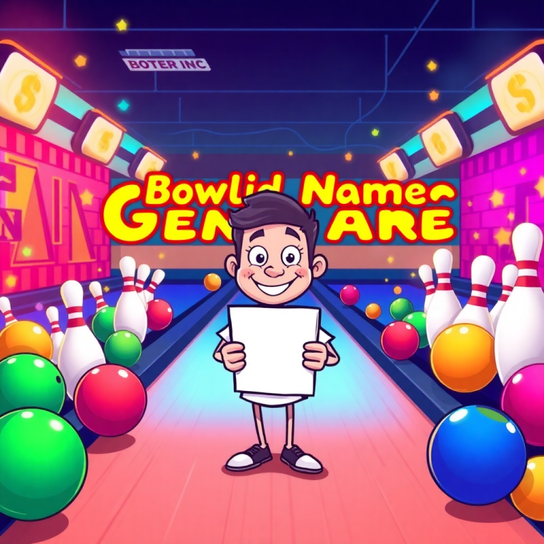 Bowling Name Generator