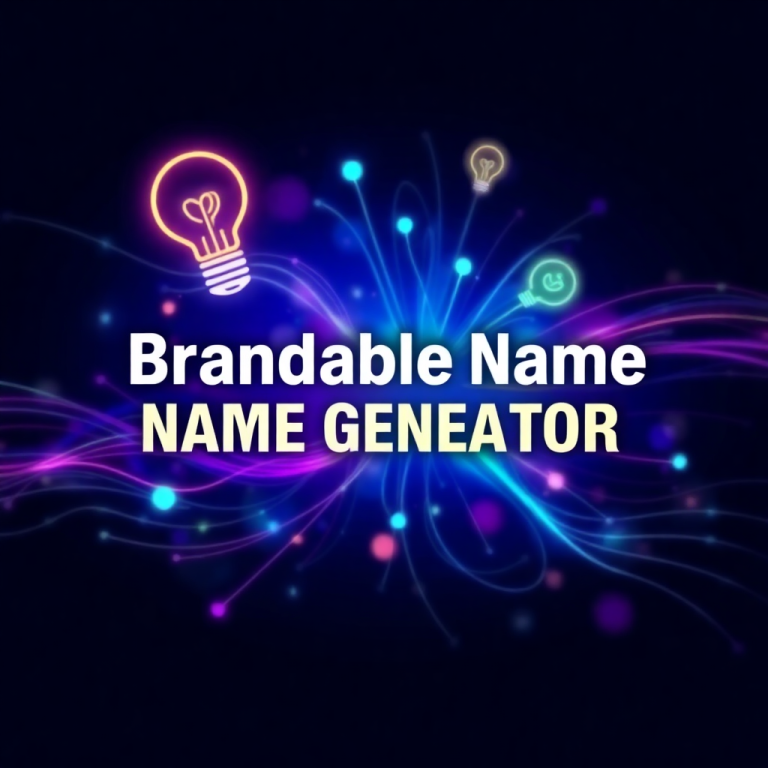 Brandable Name Generator