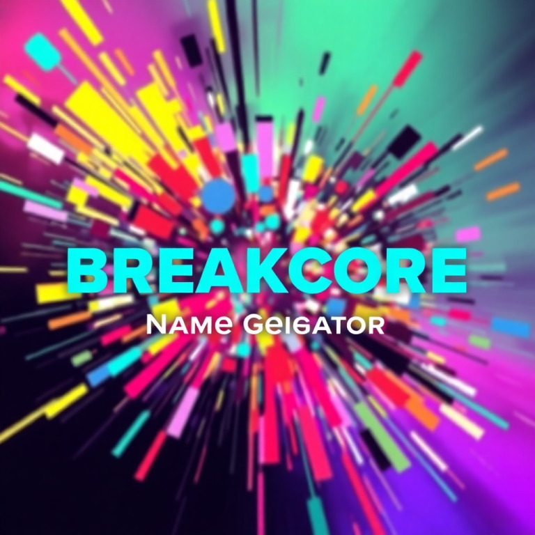 Breakcore Name Generator