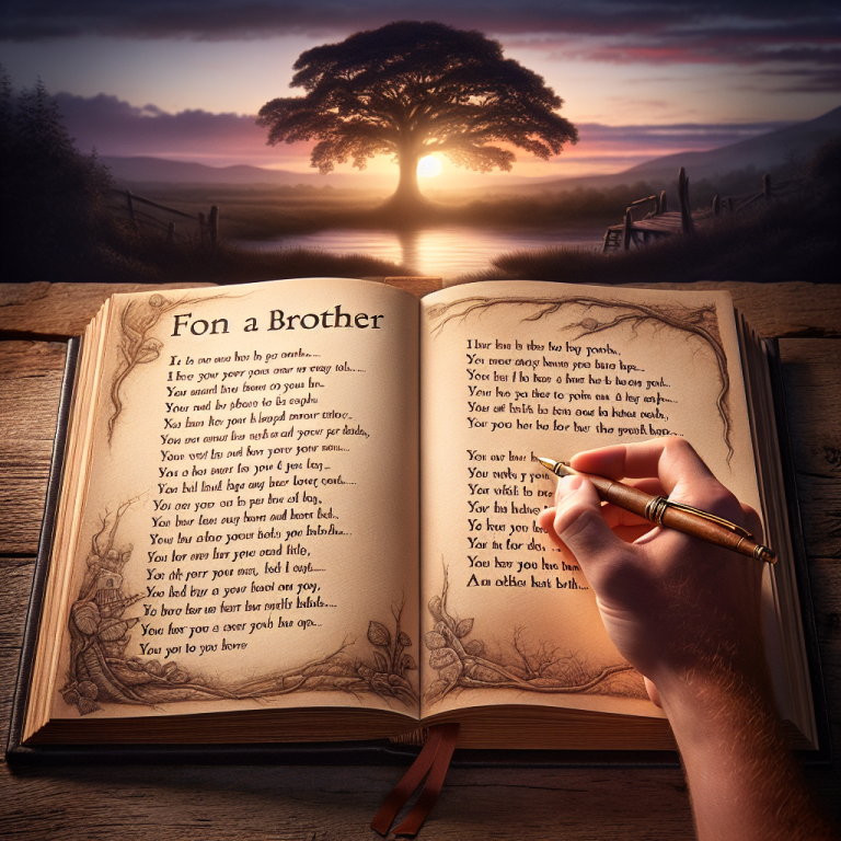 Brother Poem Generator