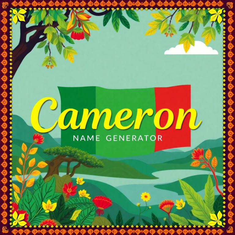 Cameroon Name Generator