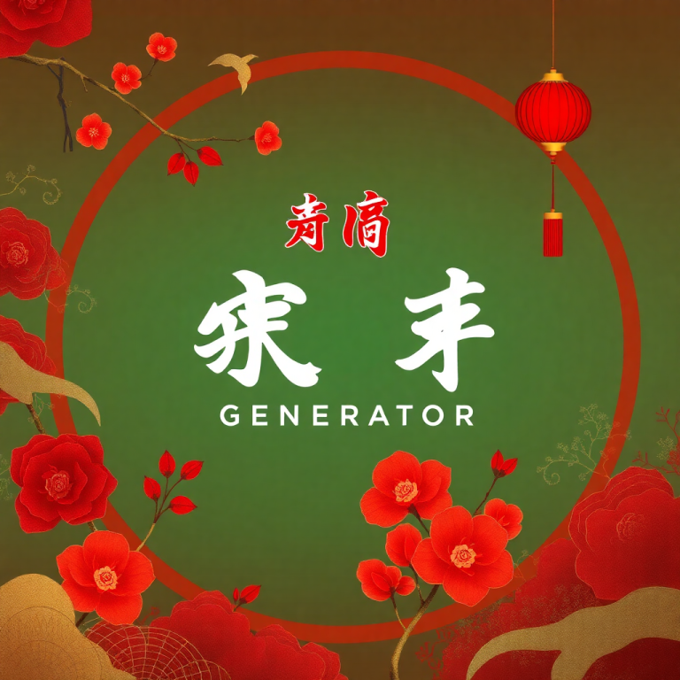 Cantonese Name Generator