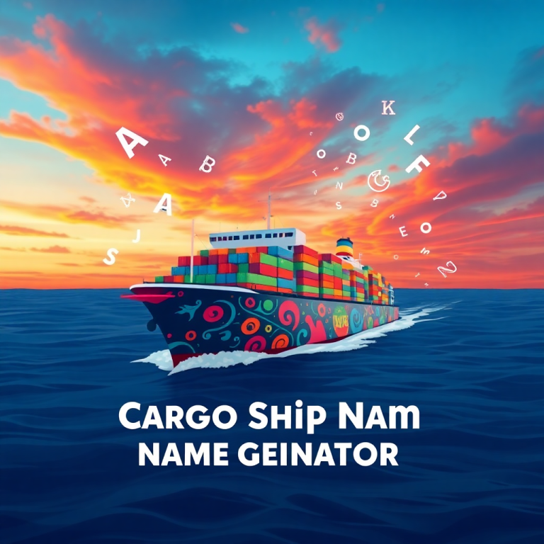 Cargo Ship Name Generator