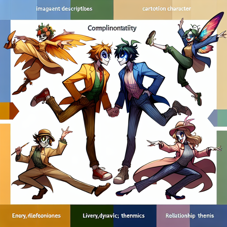 Cartoon Character Duo Generator