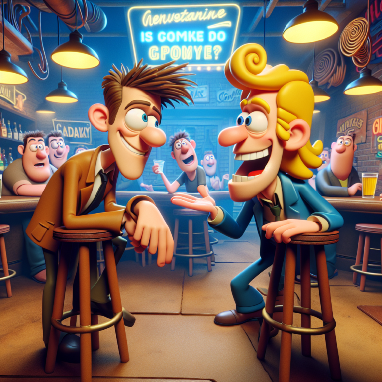 Cartoon Comedy Scene Generator