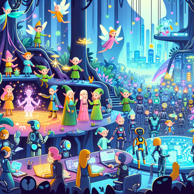 Cartoon Fantasy Scene Generator