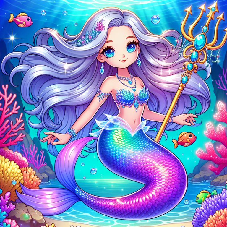Cartoon Mermaid Generator