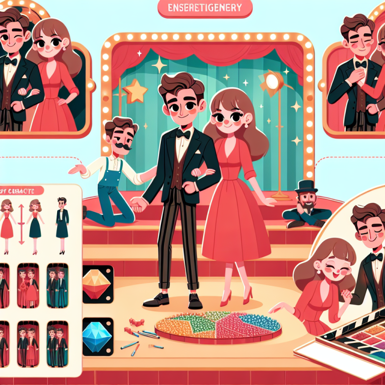 Cartoon Romantic Scene Generator