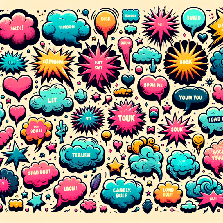 Cartoon Speech Bubble Generator