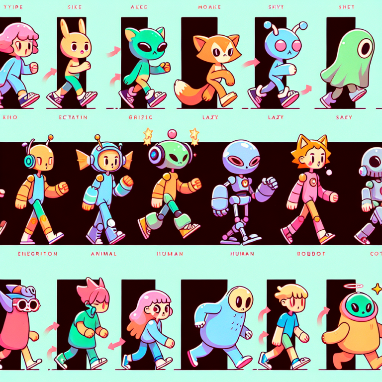Cartoon Walk Cycle Generator