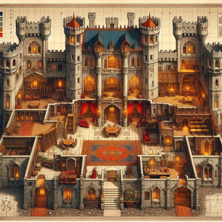 Castle Interior Game Generator