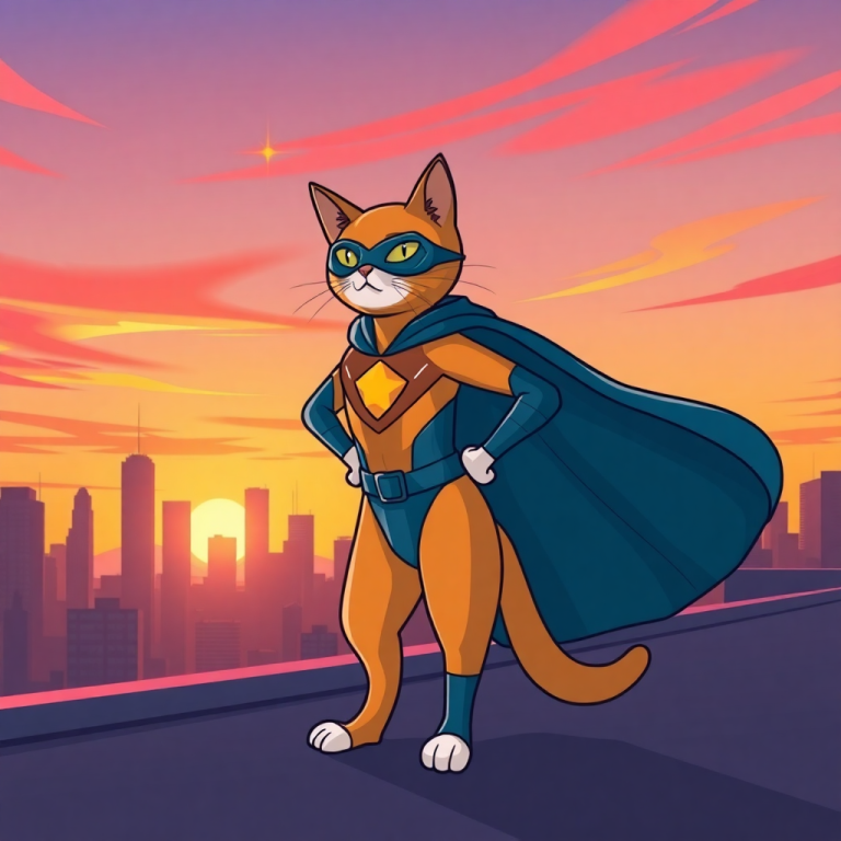 Cat Superhero Name Generator